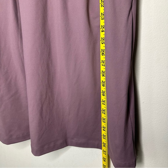 NWT Eddie Bauer Women's Aster Crossover Dress Solid Dusty Violet Pockets Size S - Picture 11 of 12